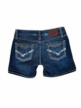 BKE Denim Madison Embellished Jean Shorts Size 24